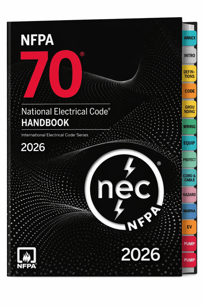 NFPA 70, National Electrical Code (NEC) Handbook 2026 Hardcover with ...